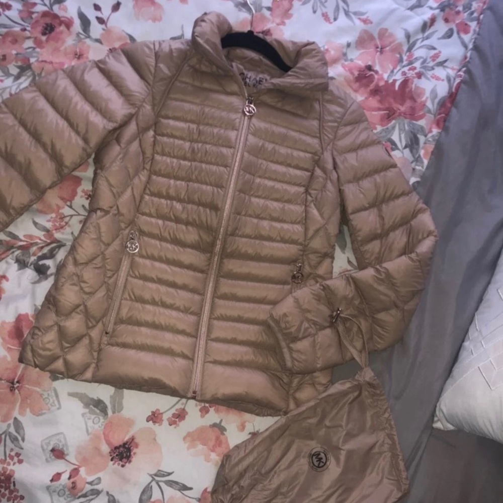 Michael Kors Packable Fluffed Winter Coat